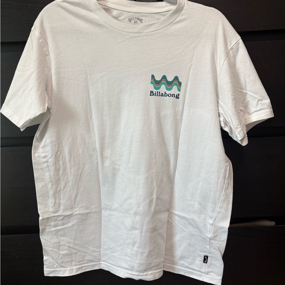 Billabong Gray Logo T-Shirt - Picture 1 of 3